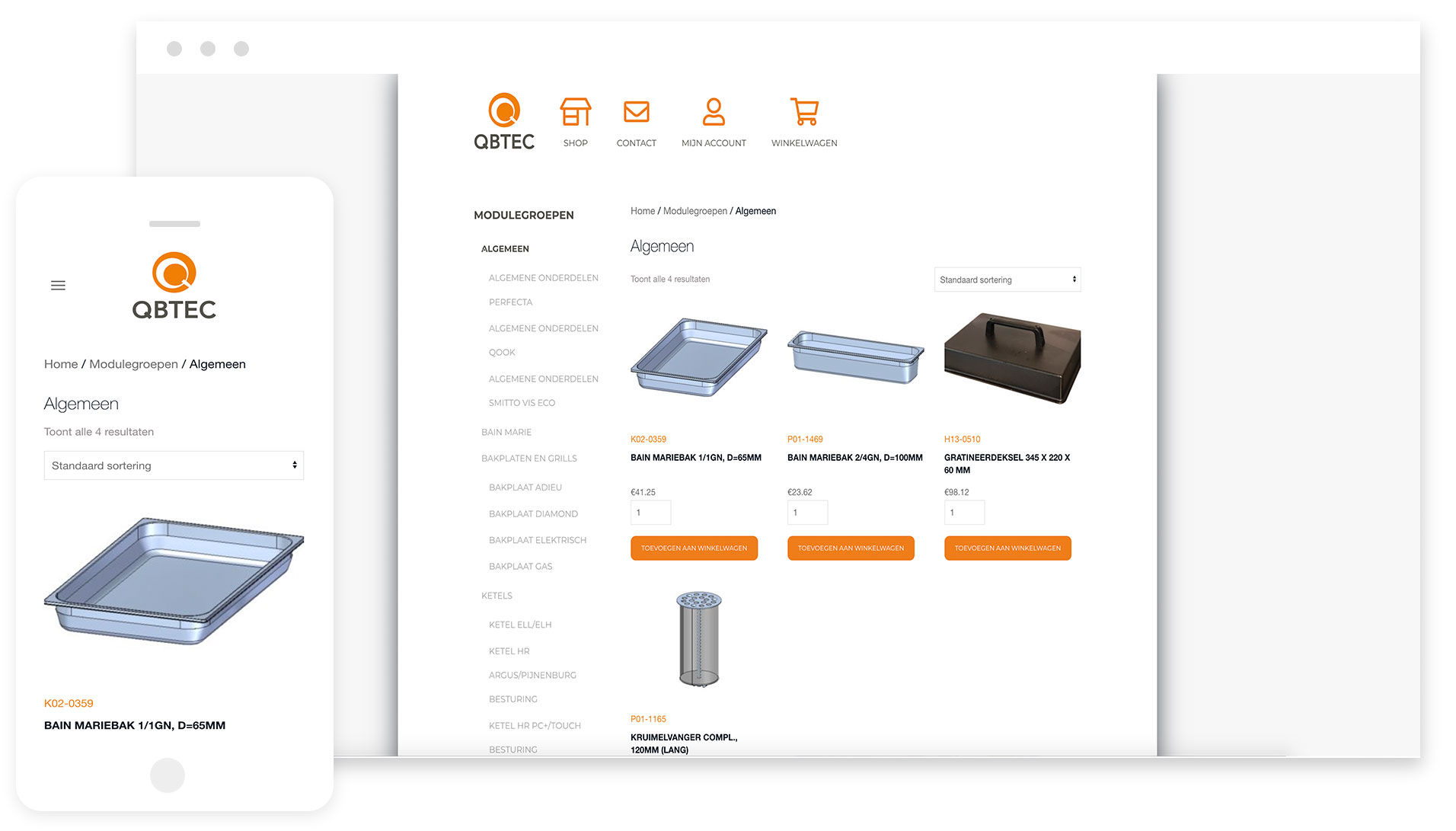 QBTEC Webshop